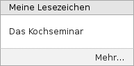 Das Lesezeichenportlet