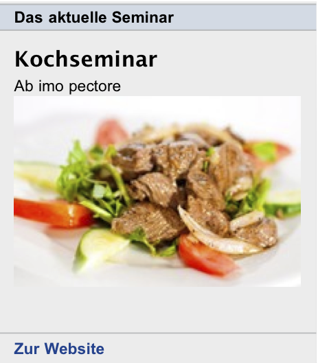 Das statische Portlet